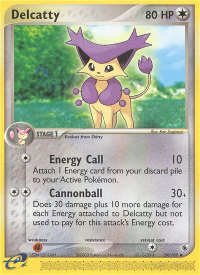 Delcatty #029 Ruby & Sapphire (EN)