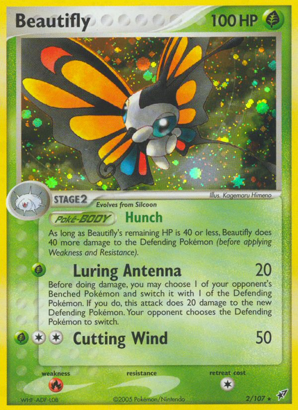Beautifly #002 Deoxys (EN)