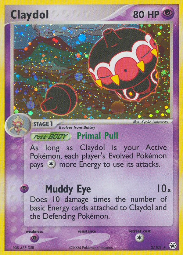 Claydol #002 Hidden Legends (EN)