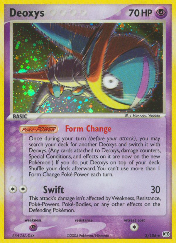 Deoxys #002 Emerald (EN)