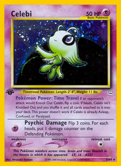 Celebi #003 Neo Revelation 1st Ed (EN)