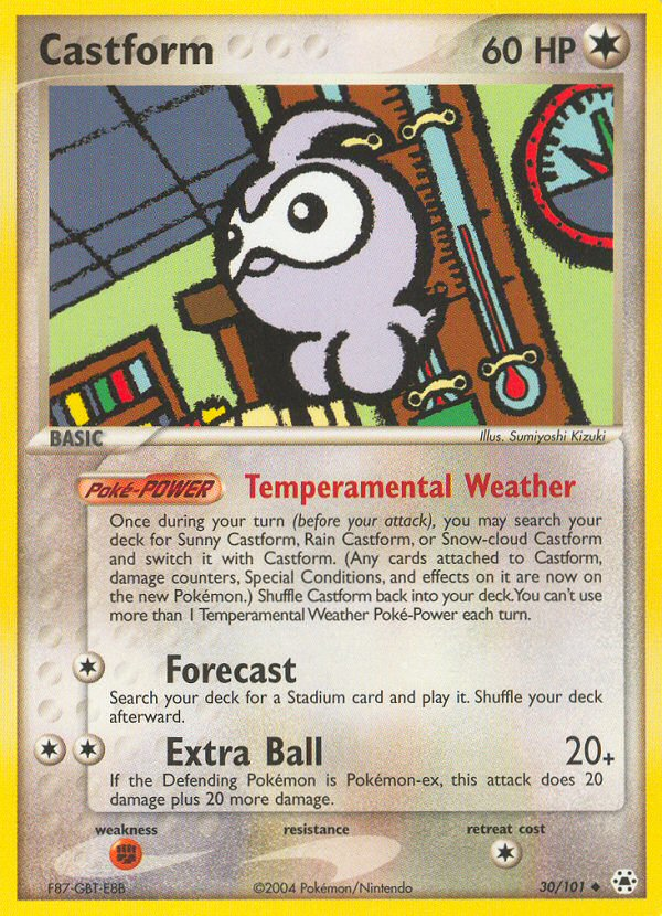 Castform #030 Hidden Legends (EN)