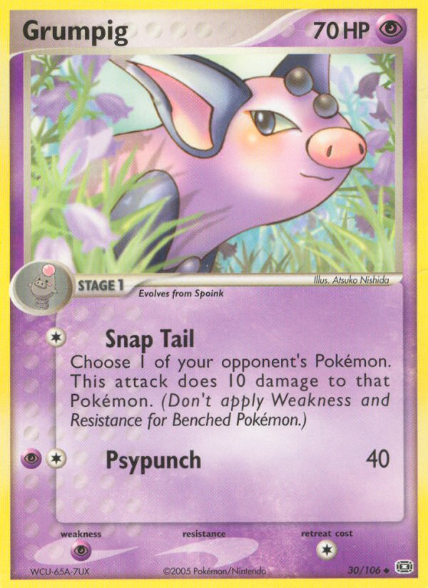 Grumpig #030 Emerald (EN)