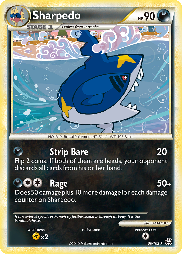 Sharpedo #030 Triumphant (EN)