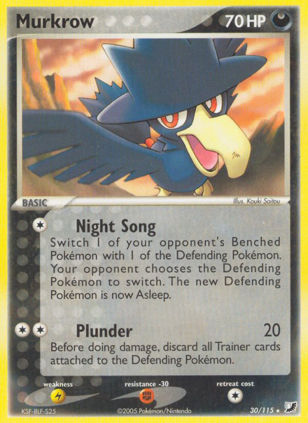 Murkrow #030 Unseen Forces (EN)