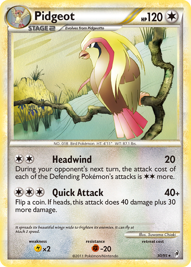 Pidgeot #030 Call Of Legends (EN)