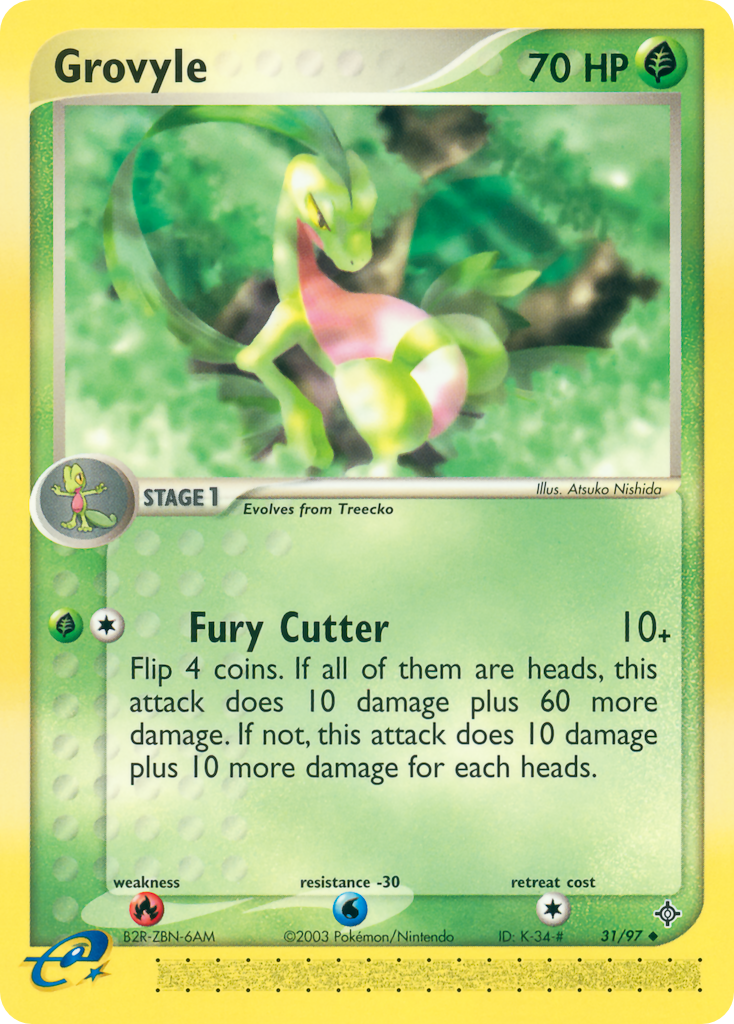 Grovyle #031 Dragon (EN)