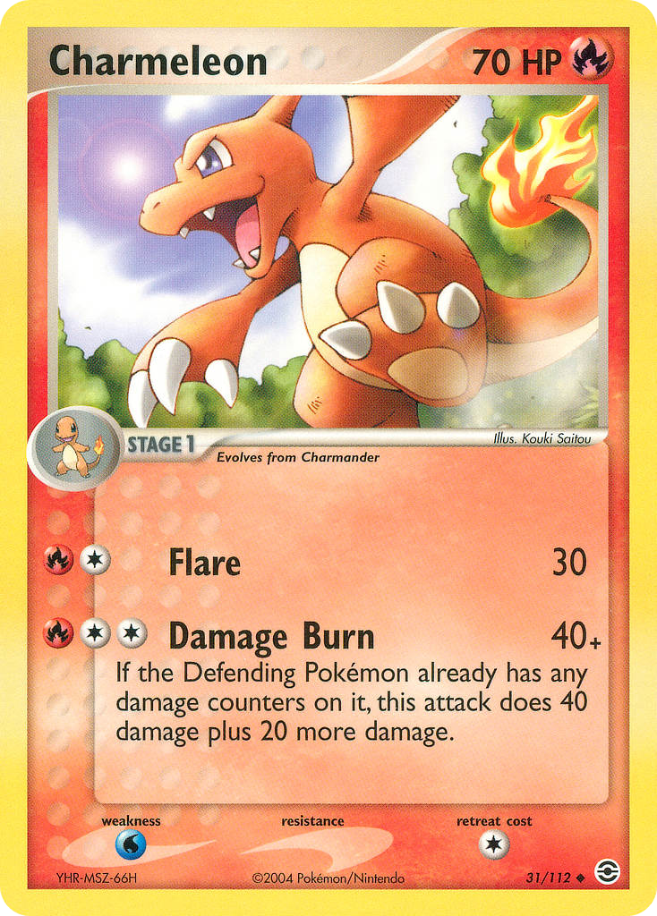 Charmeleon #031 FireRed & LeafGreen (EN)