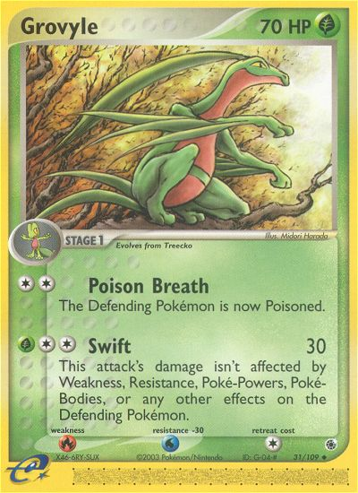 Grovyle #031 Ruby & Sapphire (EN)