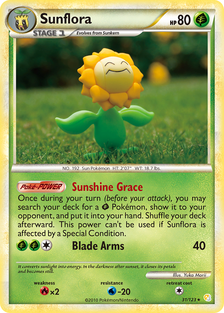 Sunflora #031 HeartGold & SoulSilver (EN)
