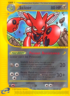 Scizor #032 Aquapolis (EN)