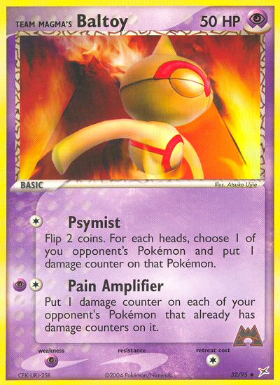 Team Magma's Baltoy #032 Team Magma vs Team Aqua (EN)