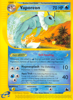 Vaporeon #033 Skyridge (EN)