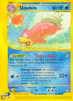 Slowbro #033 Aquapolis (EN)