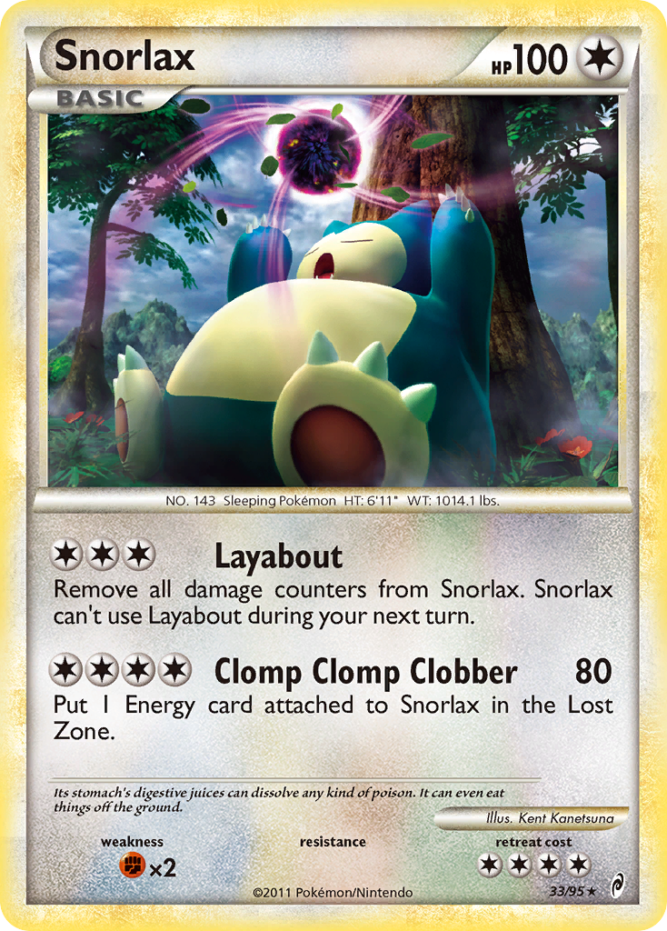 Snorlax #033 Call Of Legends (EN)