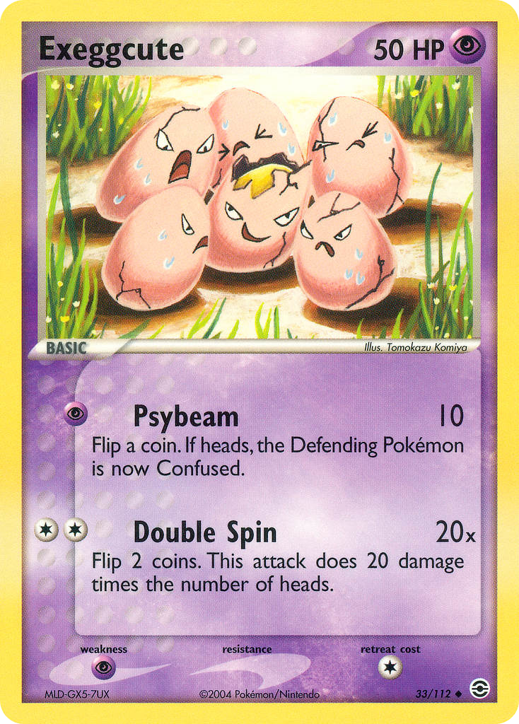 Exeggcute #033 FireRed & LeafGreen (EN)