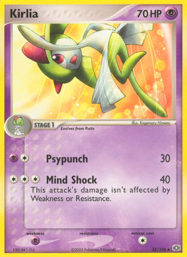 Kirlia #033 Emerald (EN)