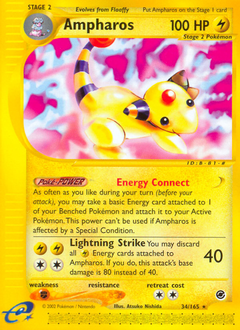 Ampharos #034 Expedition (EN)