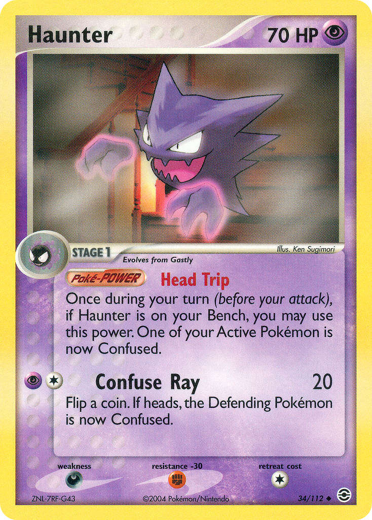 Haunter #034 FireRed & LeafGreen (EN)