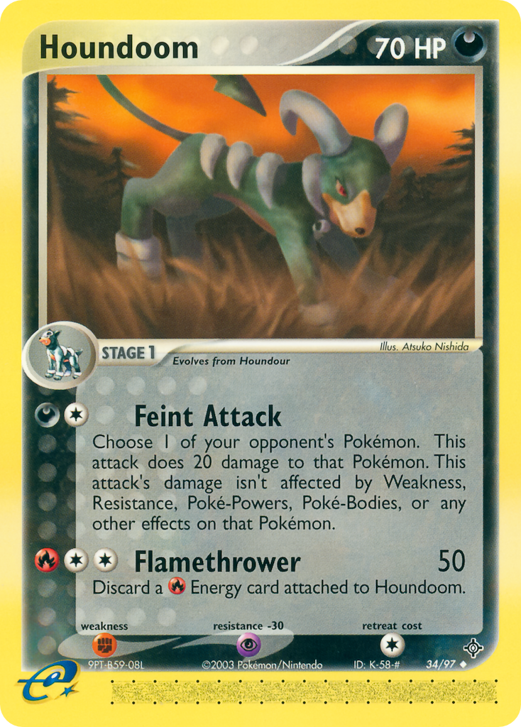 Houndoom #034 Dragon (EN)