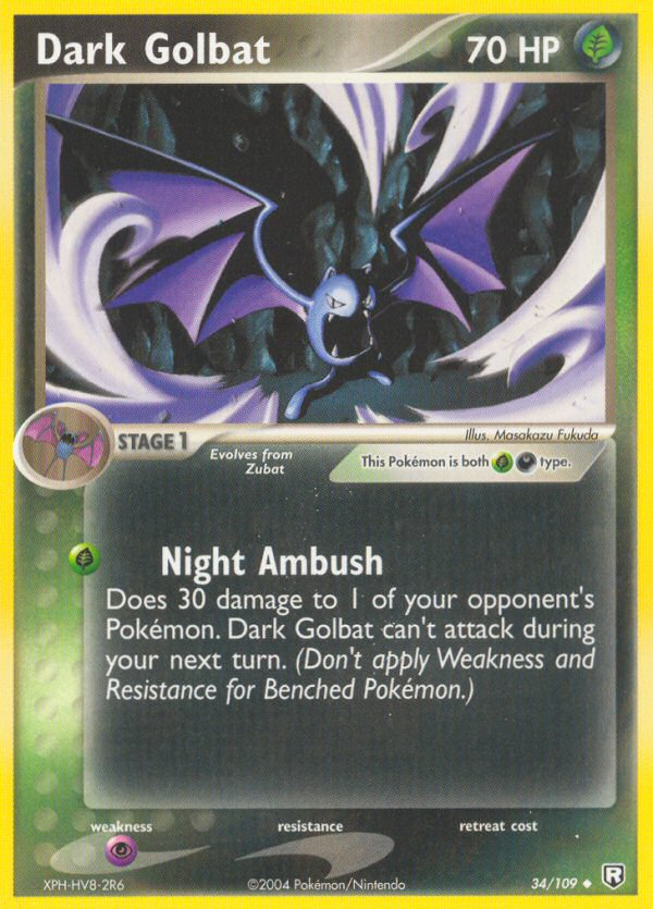 Dark Golbat #034 Team Rocket Returns (EN)