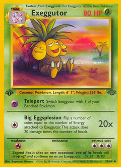 Exeggutor #035 Jungle 1st Ed (ES)
