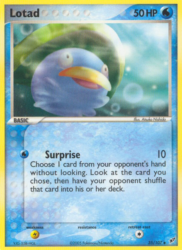 Lotad #035 Deoxys (EN)