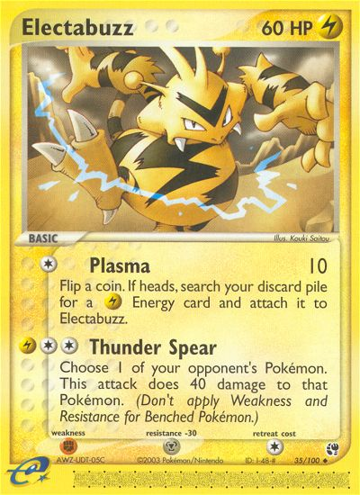 Electabuzz #035 Sandstorm (EN)
