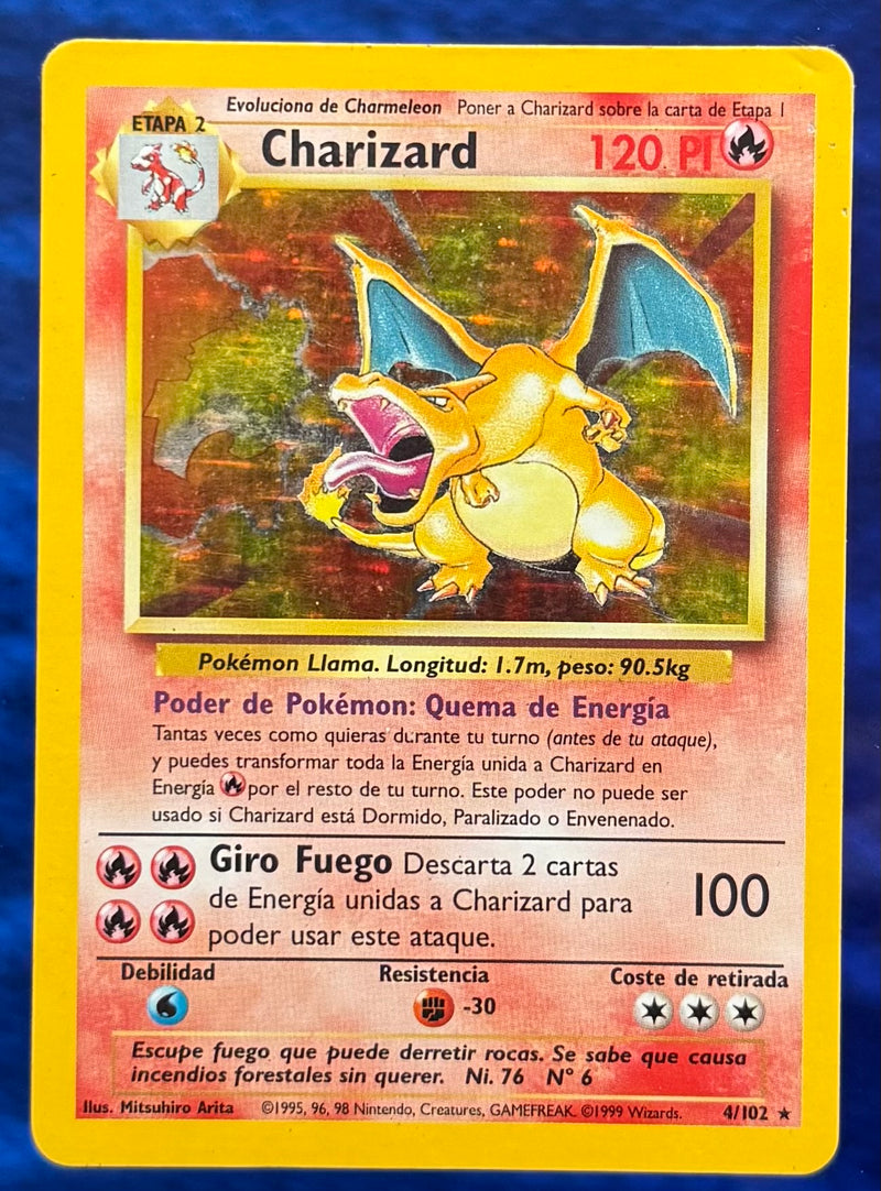 Charizard #004 Base Set (ES)