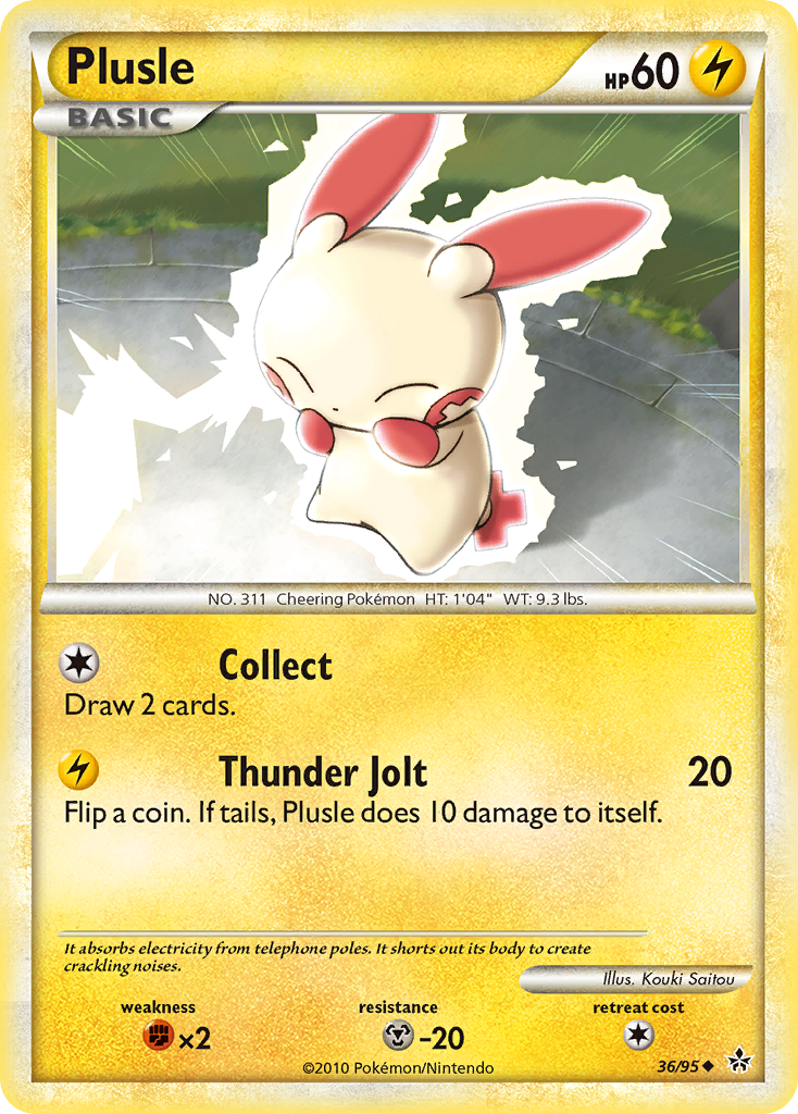 Plusle #036 Unleashed (EN)