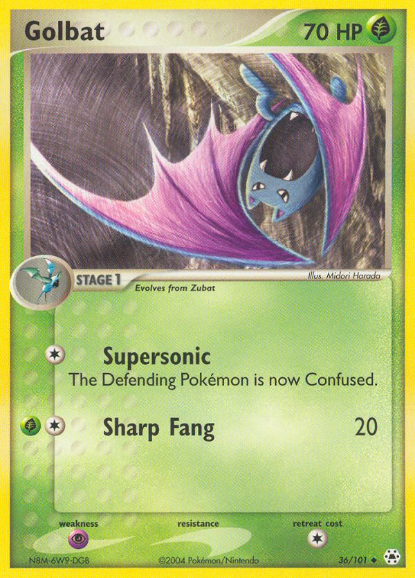 Golbat #036 Hidden Legends (EN)