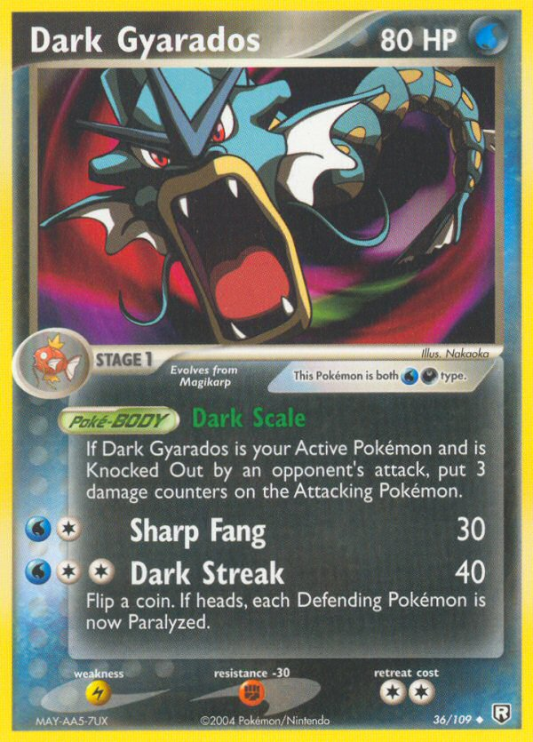 Dark Gyarados #036 Team Rocket Returns (EN)