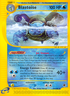 Blastoise #037 Expedition (EN)