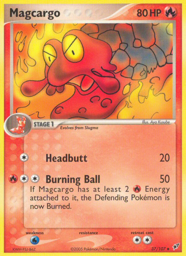 Magcargo #037 Deoxys (EN)