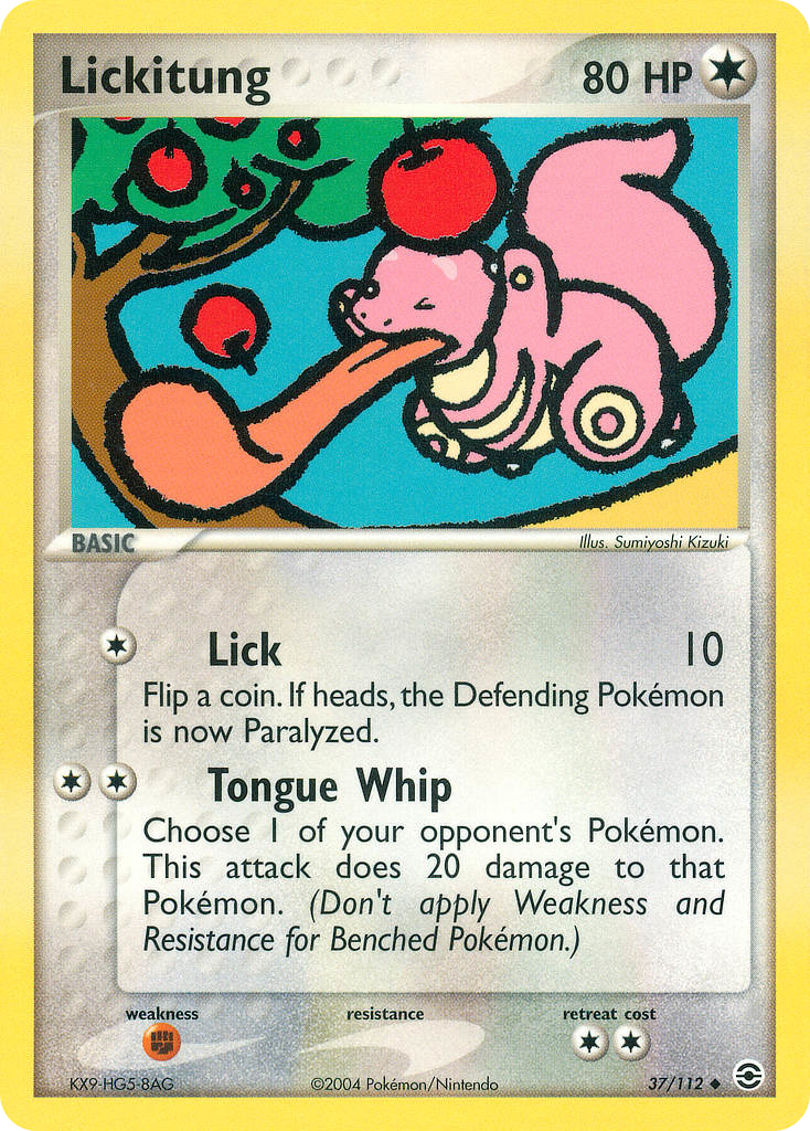 Lickitung #037 FireRed & LeafGreen (EN)