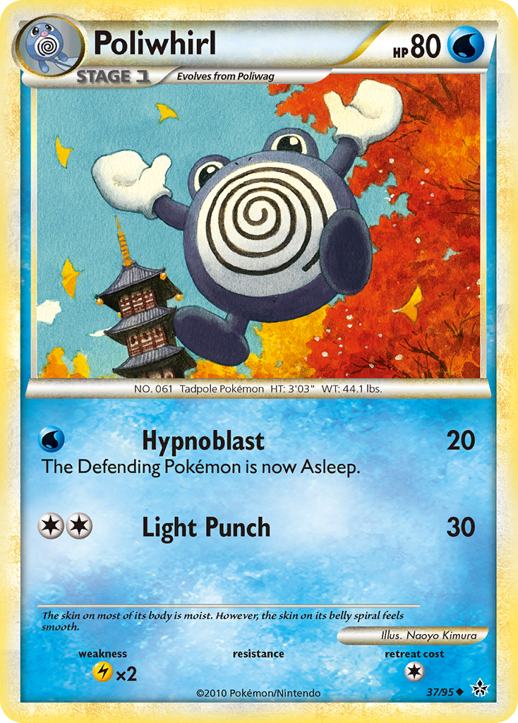 Poliwhirl #037 Unleashed (EN)