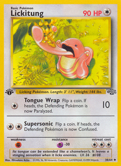 Lickitung #038 Jungle 1st Ed (ES)