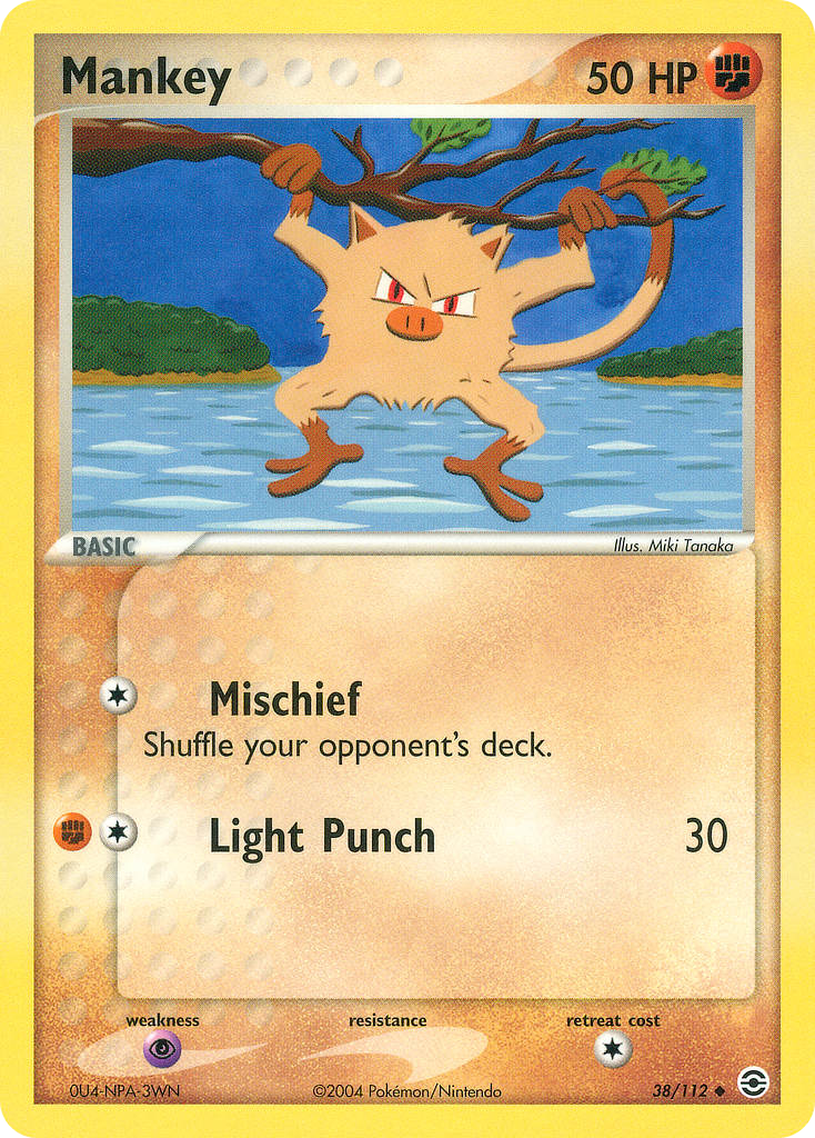 Mankey #038 FireRed & LeafGreen (EN)