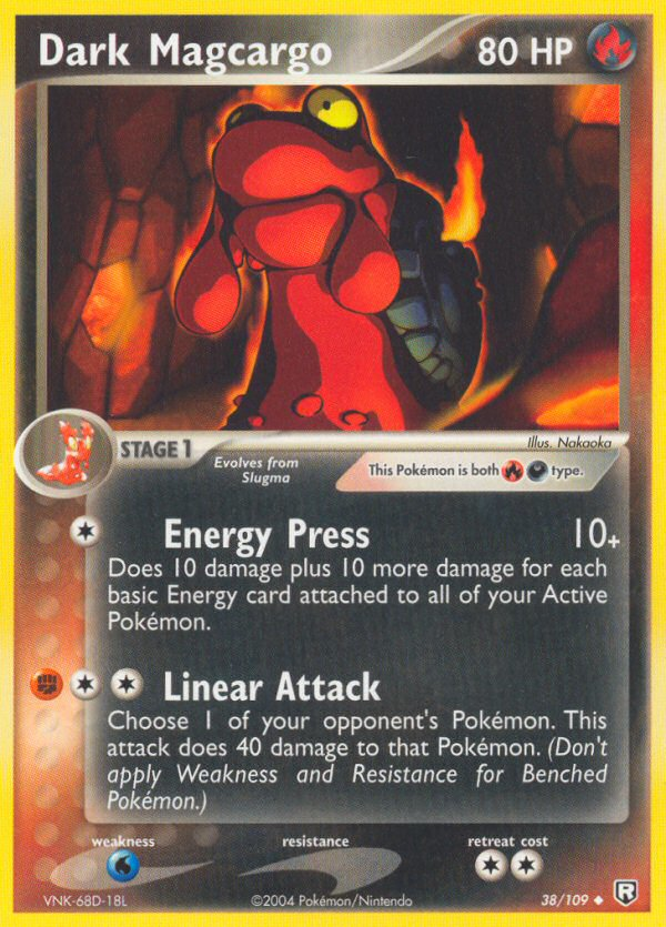 Dark Magcargo #038 Team Rocket Returns (EN)