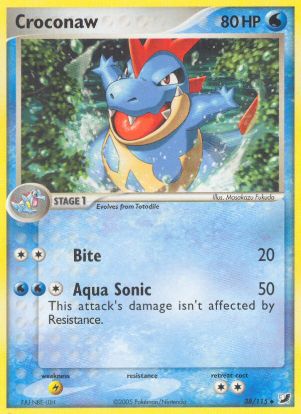 Croconaw #038 Unseen Forces (EN)