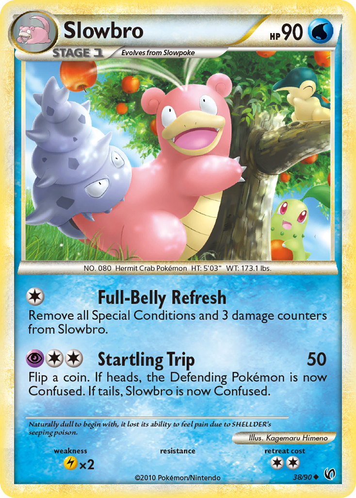 Slowbro #038 Undaunted (EN)