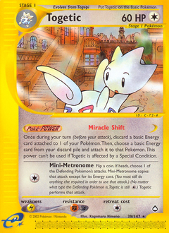 Togetic #039 Aquapolis (EN)