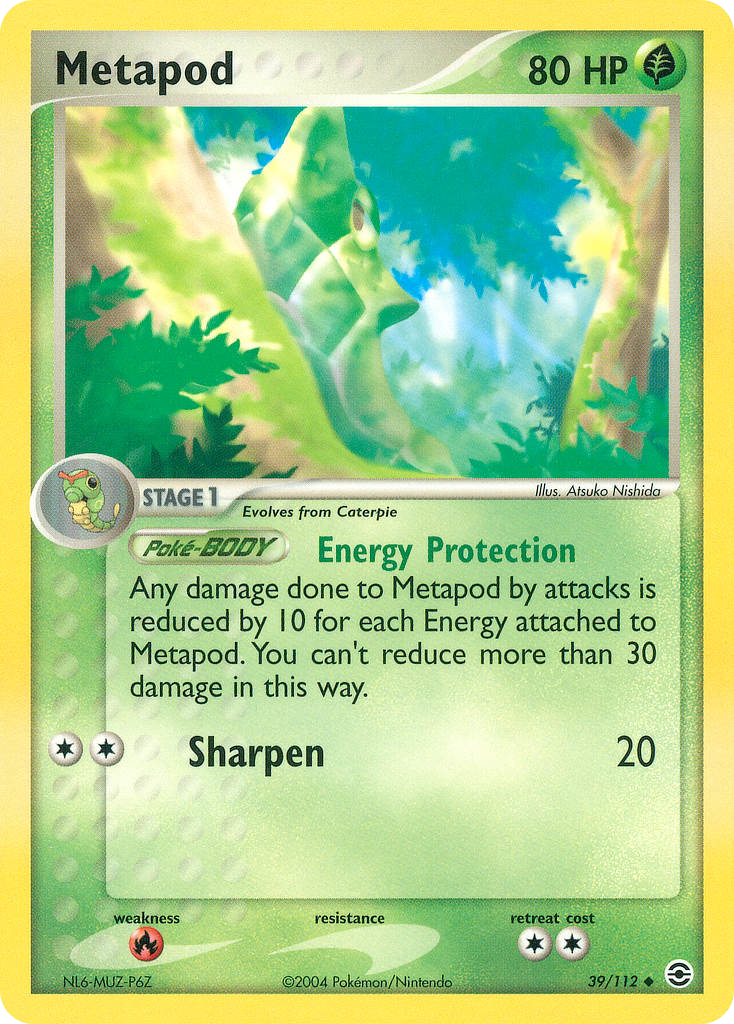 Metapod #039 FireRed & LeafGreen (EN)