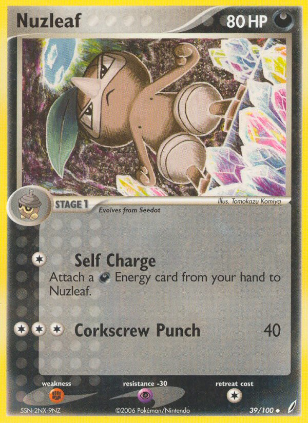 Nuzleaf #039 Crystal Guardians (EN)