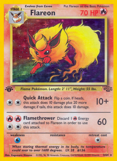 Flareon #003 Jungle 1st Ed (ES)