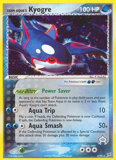Team Aqua's Kyogre #003 Team Magma vs Team Aqua (EN)