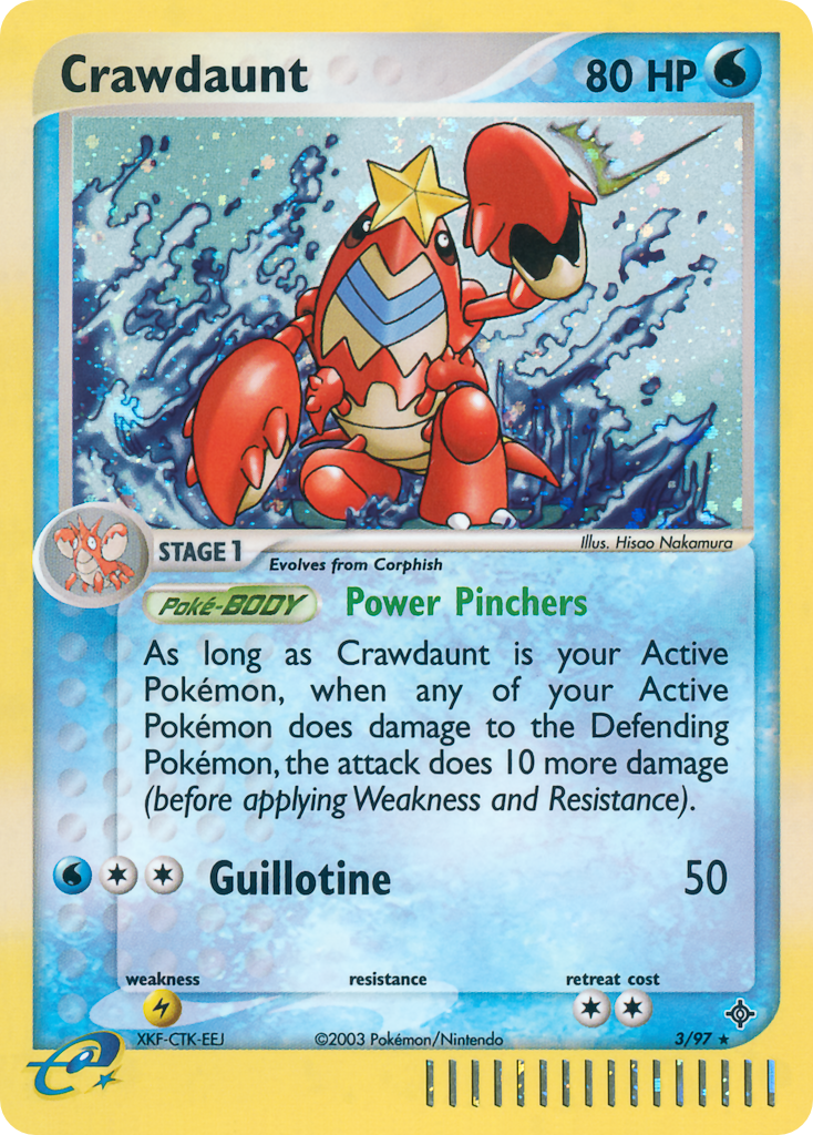 Crawdaunt #003 Dragon (EN)