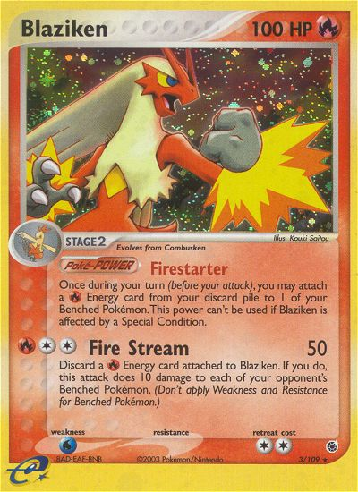 Blaziken #003 Ruby & Sapphire (EN)