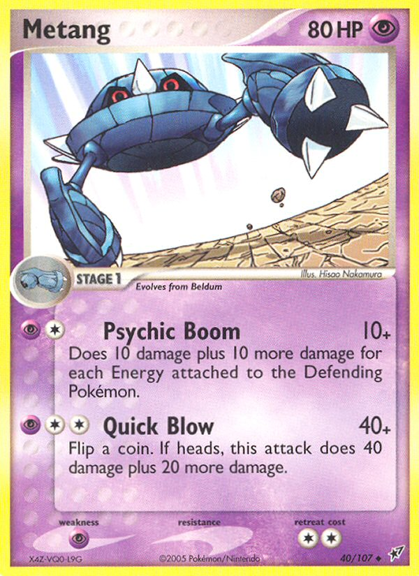 Metang #040 Deoxys (EN)