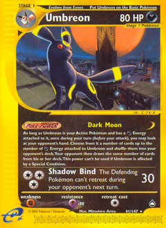 Umbreon #041 Aquapolis (EN)